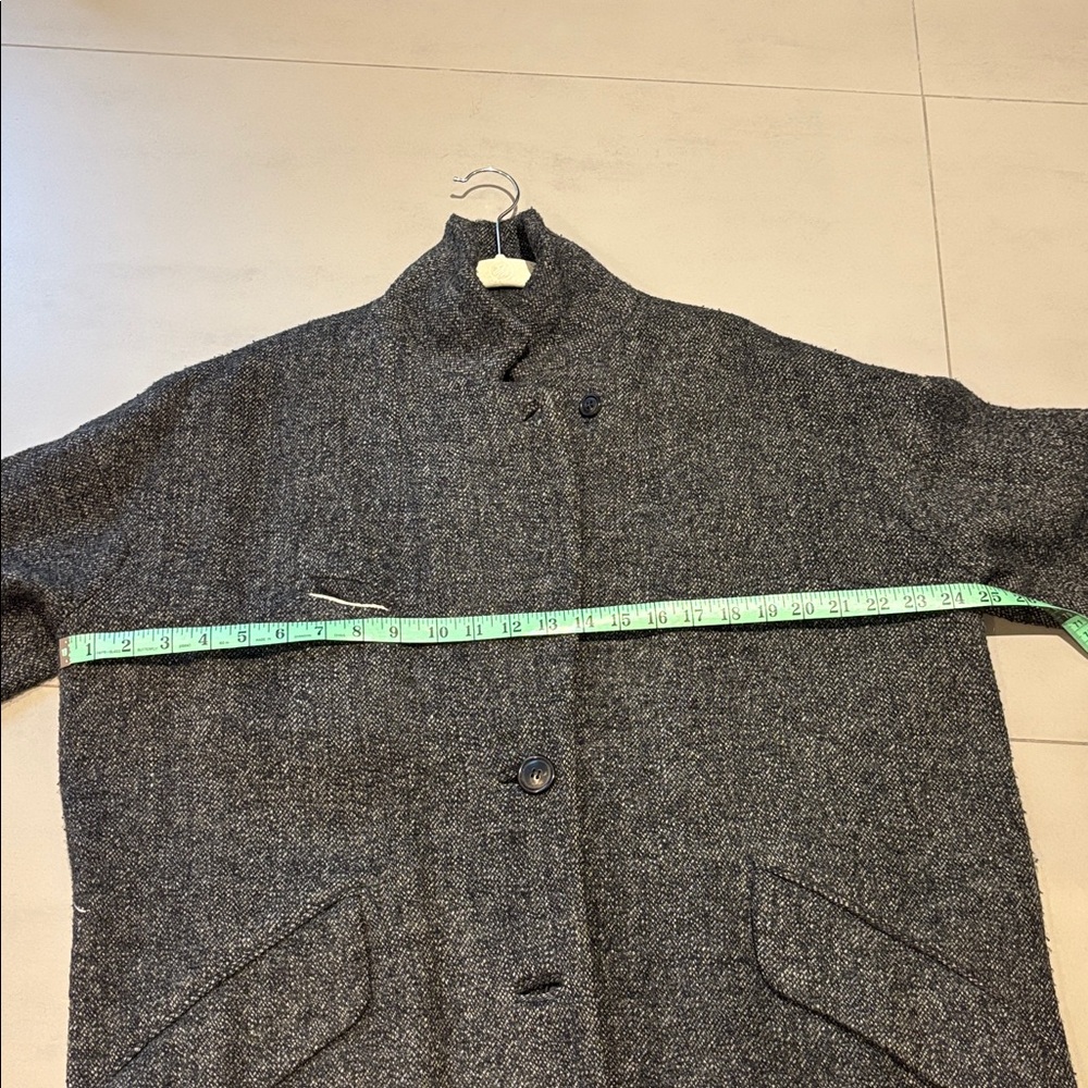 Etoile Isabel Marant Grey Wool Blend Peacoat - Picture 6 of 7